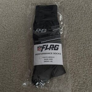 NFL youth flag football performance socks
